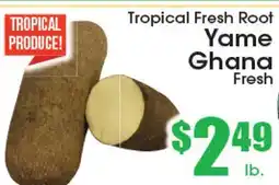 Supremo Foods Inc Tropical Fresh Root Yame Ghana offer
