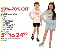 Boscov's Girls Separates & Sets offer