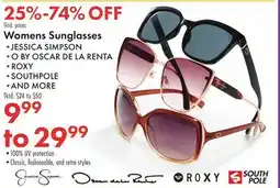 Boscov's Womens Sunglasses offer