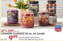 Boscov's COUNTRY CLASSICS 26-oz. Jar Candle offer