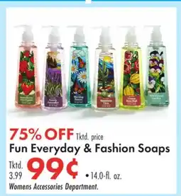 Boscov's Fun Everyday & Fashion Soaps offer