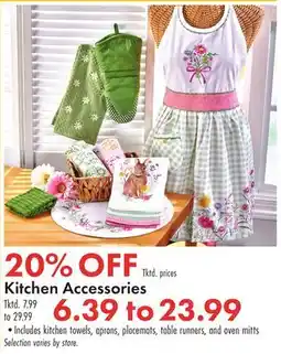 Boscov's Kitchen Accessories offer