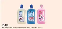 CVS Foca, Roma or Blanca Nieves laundry detergent offer