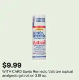 CVS Santo Remedio Valtrúm topical analgesic gel roll on offer