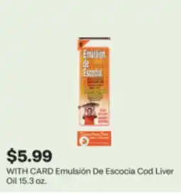 CVS Emulsión De Escocia Cod Liver Oil offer