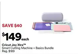 Michaels Cricut Joy Xtra Smart Cutting Machine + Basics Bundle offer