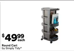 Michaels Round cart by Simply Tidy offer