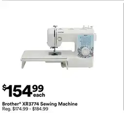 Michaels Brother Xr3774 Sewing Machine offer