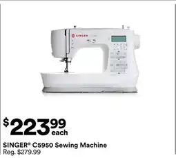 Michaels SINGER C5950 Sewing Machine offer