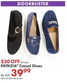Boscov's PATRIZIA Casual Shoes offer