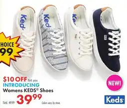 Boscov's INTRODUCING Womens KEDS Shoes offer