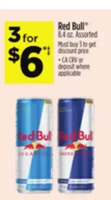 Dollar General Red Bull offer