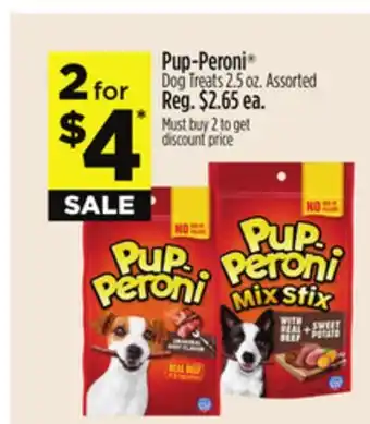 Dollar General Pup-Peroni Dog Treats offer