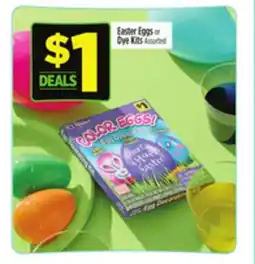 Dollar General Easter Eggs or Dye Kits offer