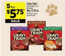 Dollar General Gravy Train Dog Food offer