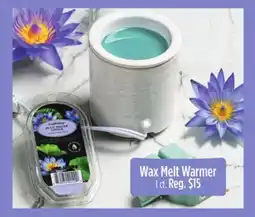 Dollar General True Living Wax Melt Warmer offer