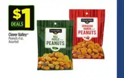 Dollar General Clover Valley Peanuts offer