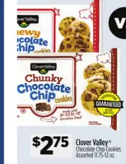 Dollar General Clover Valley Chocolate Chip Cookies offer