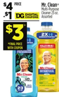 Dollar General Mr. Clean Multi-Purpose Cleaner offer