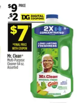 Dollar General Mr. Clean Multi-Purpose Cleaner offer