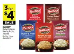 Dollar General Idahoan Mashed Potatoes Pouches offer