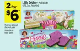 Dollar General Little Debbie Multipacks offer