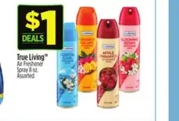Dollar General True Living Air Freshener Spray offer
