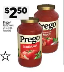 Dollar General Prego Pasta Sauce offer