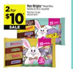Dollar General Mars Wrigley Mixed Minis Variety offer