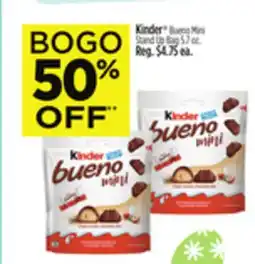 Dollar General Kinder Bueno Mini Stand Up Bag offer