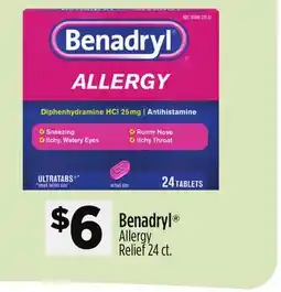 Dollar General Benadryl Allergy Relief offer