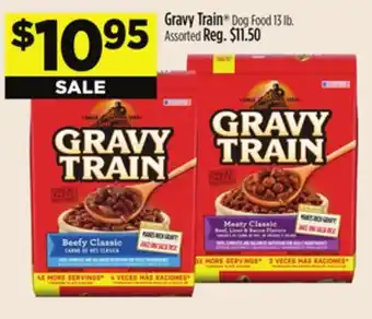 Dollar General Gravy Train Dog Food offer