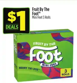 Dollar General Fruit By The Foot Mini Feet offer