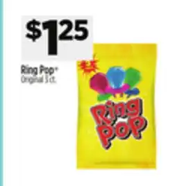 Dollar General Ring Pop Original offer