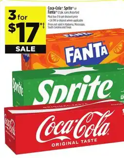 Dollar General Coca-Cola , Sprite or Fanta offer
