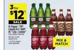 Dollar General Dr Pepper , 7UP , Canada Dry , A & W , RC Cola or Sunkist offer