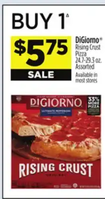 Dollar General DiGiorno Rising Crust Pizza offer