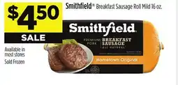 Dollar General Smithfield Breakfast Sausage Roll Mild offer