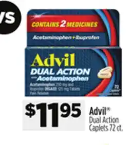 Dollar General Advil Dual Action Caplets offer