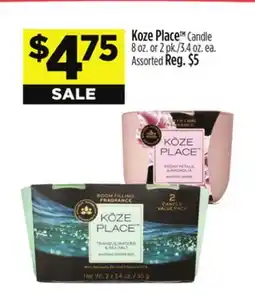 Dollar General Koze Place Candle offer