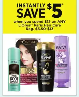 Dollar General L'Oreal Paris Hair Care offer
