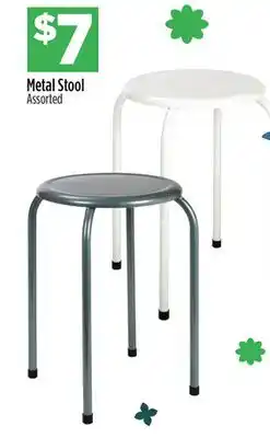 Dollar General Metal Stool offer