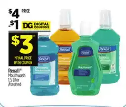 Dollar General Rexall Mouthwash offer