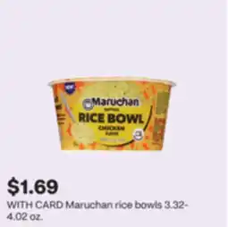 CVS Maruchan rice bowls offer