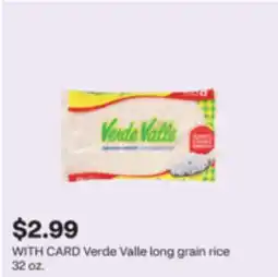 CVS Verde Valle long grain rice offer