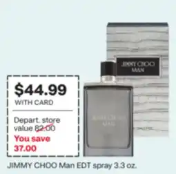 CVS JIMMY CHOO Man EDT spray offer