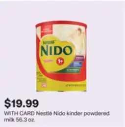 CVS Nestlé Nido kinder powdered milk offer