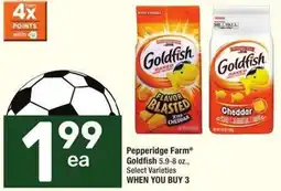Albertsons Pepperidge Farm Goldfish offer