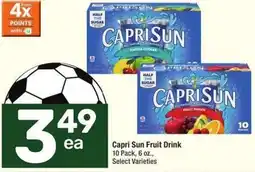 Albertsons Capri Sun Fruit Drink offer