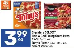 Albertsons Signature SELECT Thin & Self Rising Crust Pizza offer